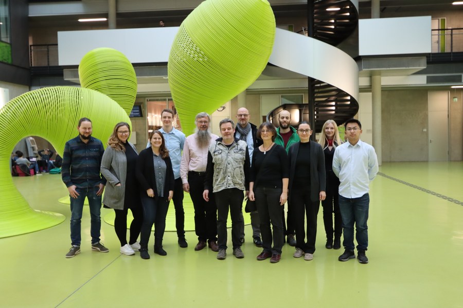 Group photo of the AccessibleMap Team
